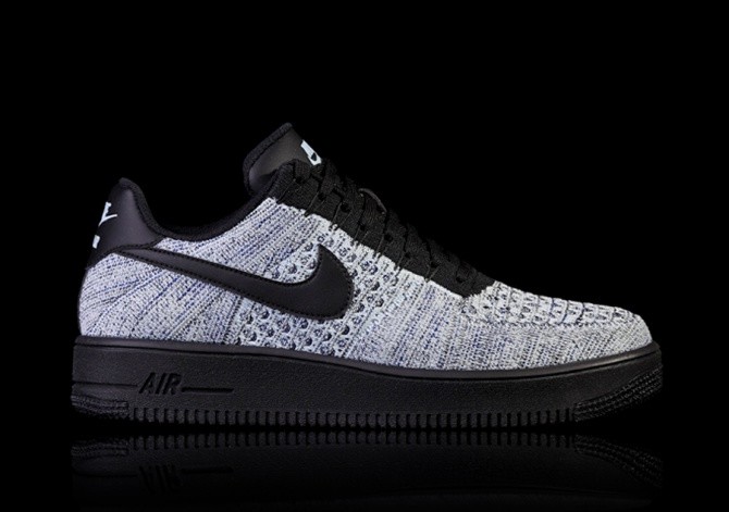 air force 1 blue flyknit