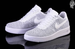 nike air force 1 flyknit cool grey