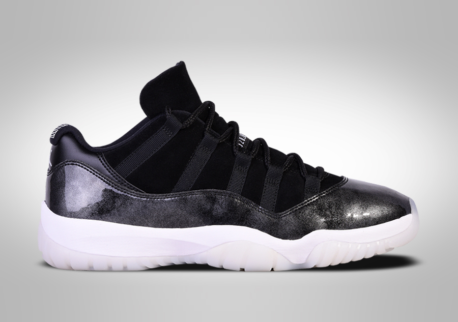 NIKE AIR JORDAN 11 RETRO LOW METALLIC BLACK BG SMALLER SIZE