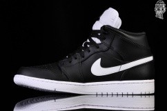 air jordan 1 retro mid black and white