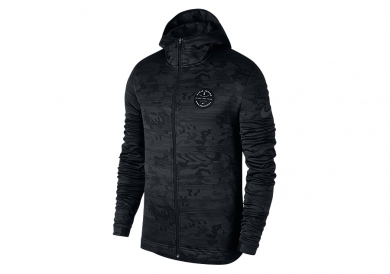 NIKE DRY KYRIE SHOWTIME HOODIE ANTHRACITE