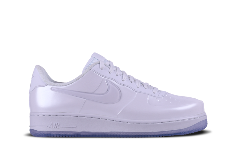 Air force 1 foamposite pro cup triple white sales