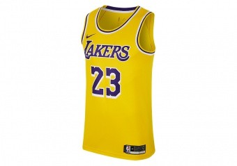 Nike NBA Los Angeles Lakers Lonzo Ball Engineered VK Jersey 'Gold' AA7 -  KICKS CREW