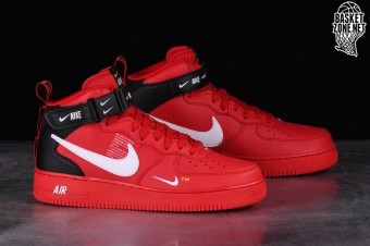 air force 1 utility mid red