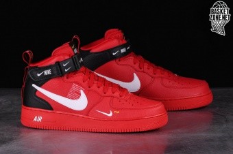 Air force 1 outlet utility mid red