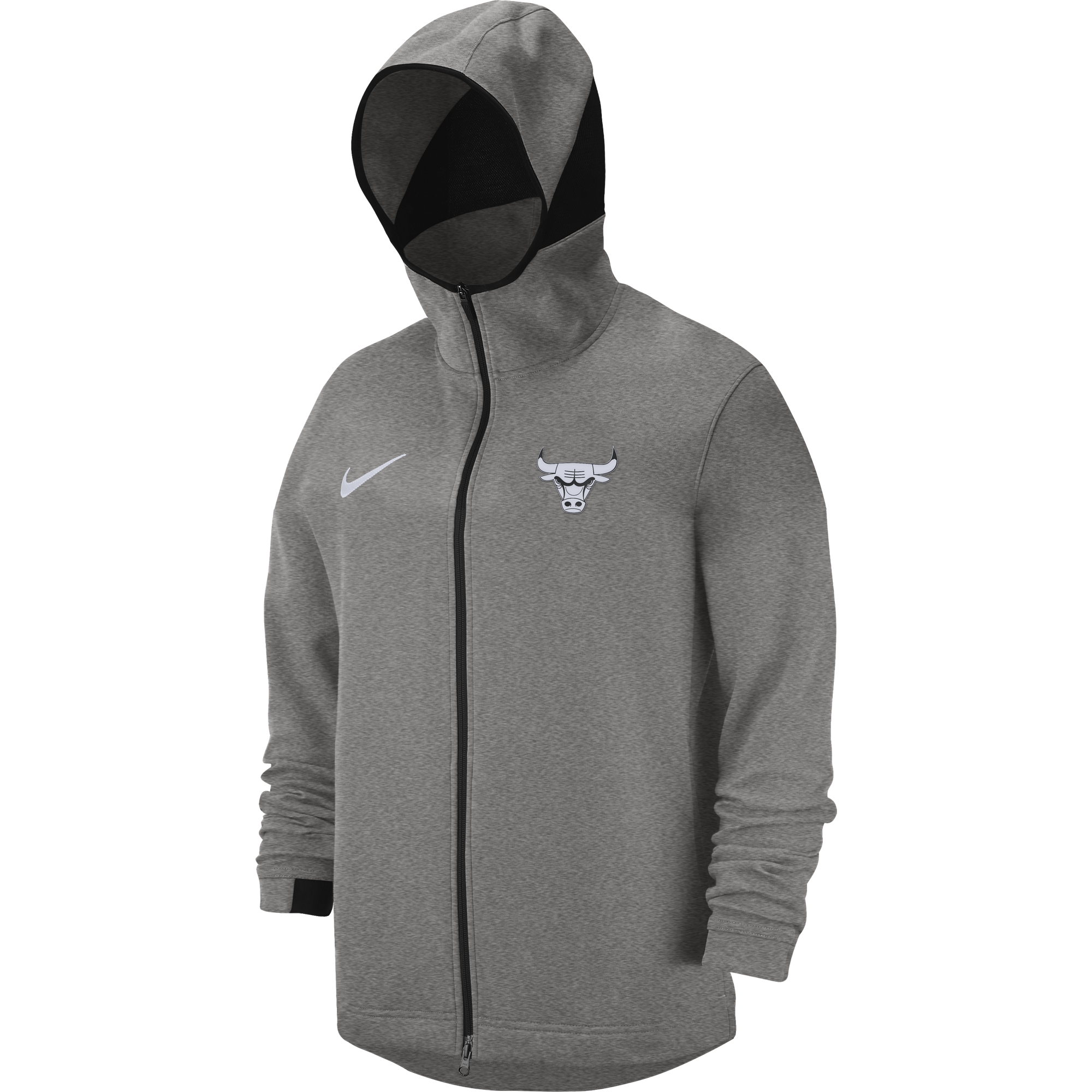 Team 31 Courtside Nike Men's NBA Pullover Fleece Hoodie in Grey, Size: XS | DR9083-025