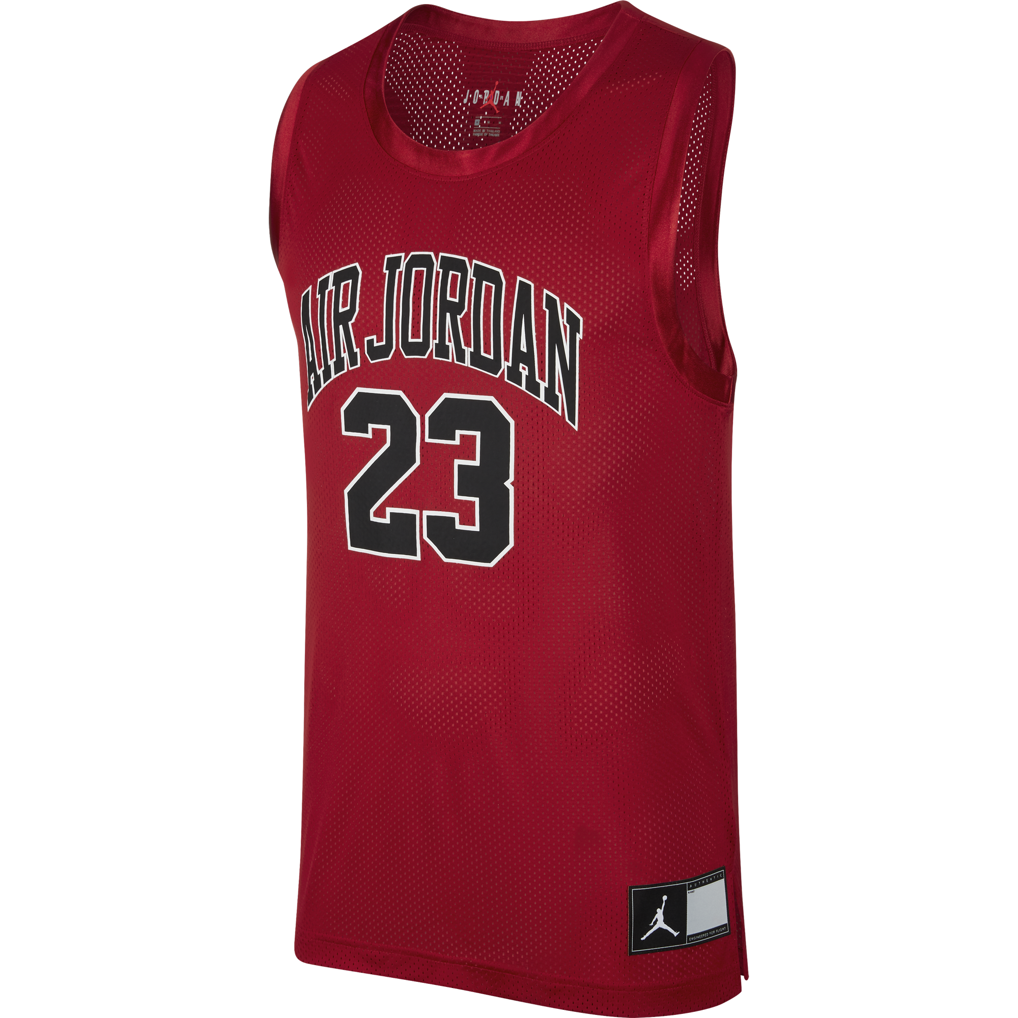 NIKE AIR JORDAN DNA DISTORTED JERSEY GYM RED