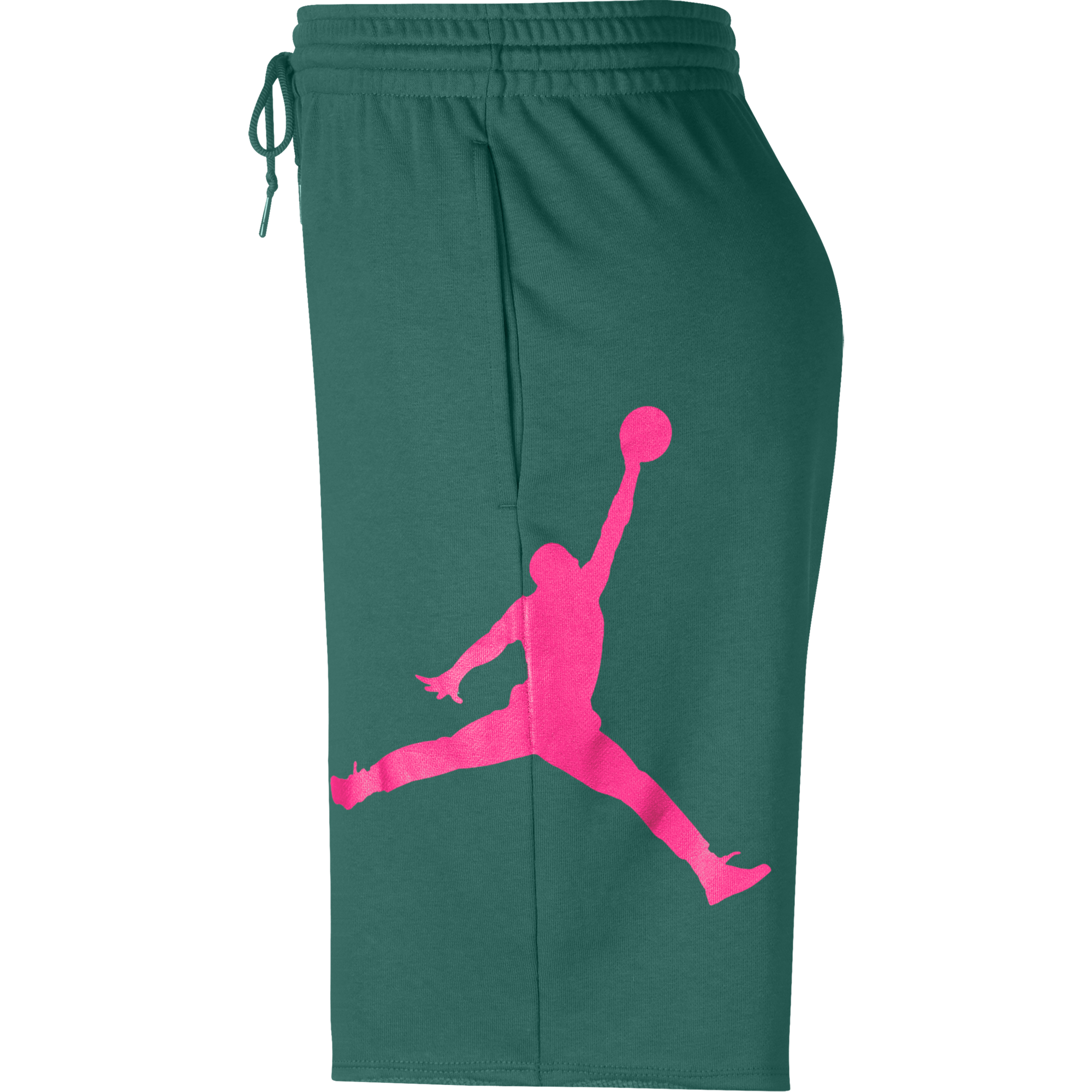 NIKE AIR JORDAN JUMPMAN FLEECE SHORTS MYSTIC GREEN