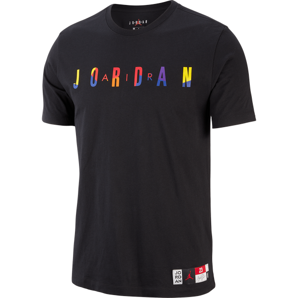 NIKE AIR JORDAN DNA CREW TEE BLACK