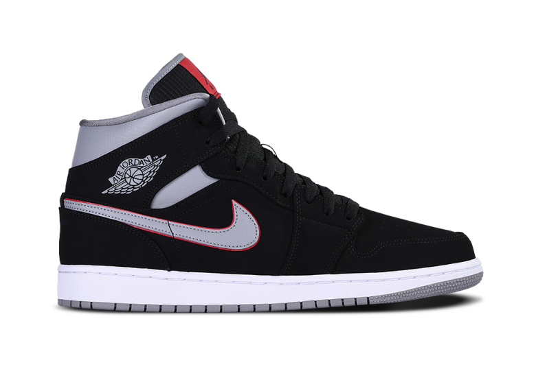 NIKE AIR JORDAN 1 RETRO MID BRED GS