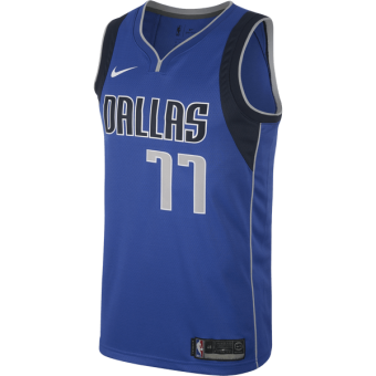 NIKE NBA DALLAS MAVERICKS LUKA DONČIĆ SWINGMAN ROAD JERSEY GAME ROYAL