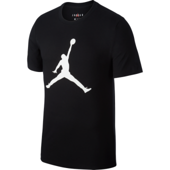 NIKE AIR JORDAN JUMPMAN TEE BLACK WHITE