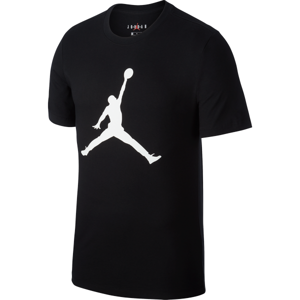 NIKE AIR JORDAN JUMPMAN TEE BLACK WHITE