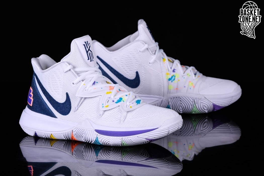 Buy Cheap Nike Kyrie 5 'have a nice day' White For Sale