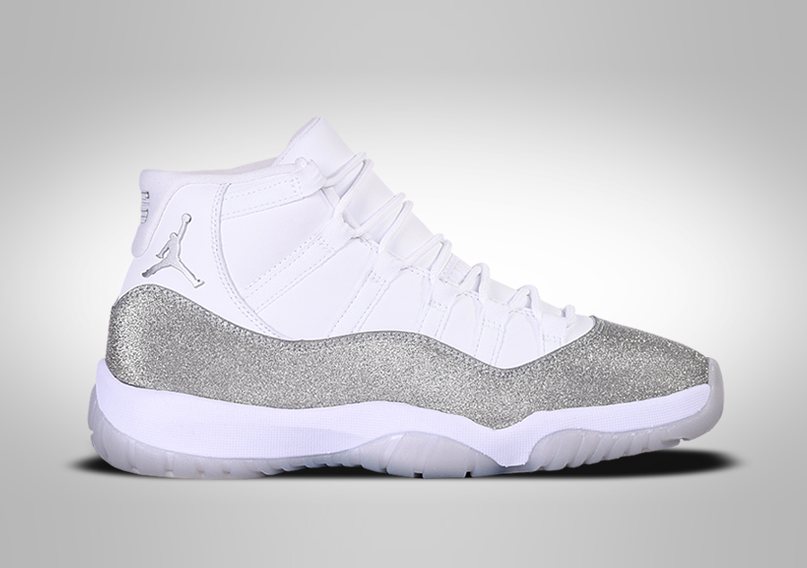 jordans retro 11 metallic silver