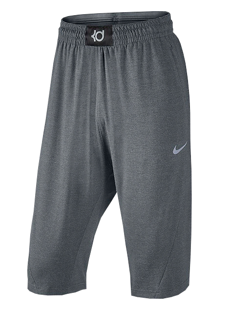 NIKE SPHERE-DRY KD SHORTS CARBON HEATHER