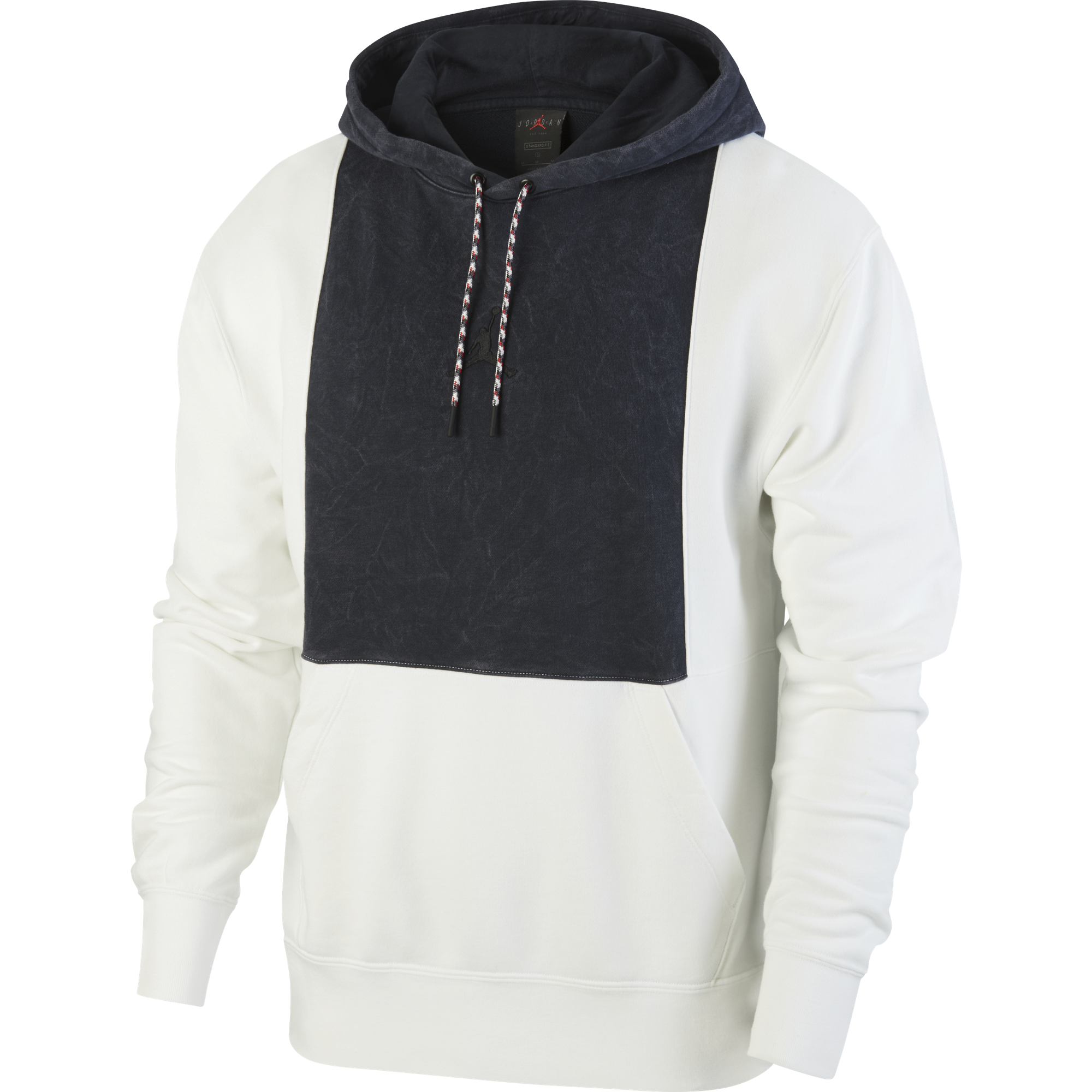 NIKE AIR JORDAN LEGACY 1 PULLOVER HOODIE WHITE