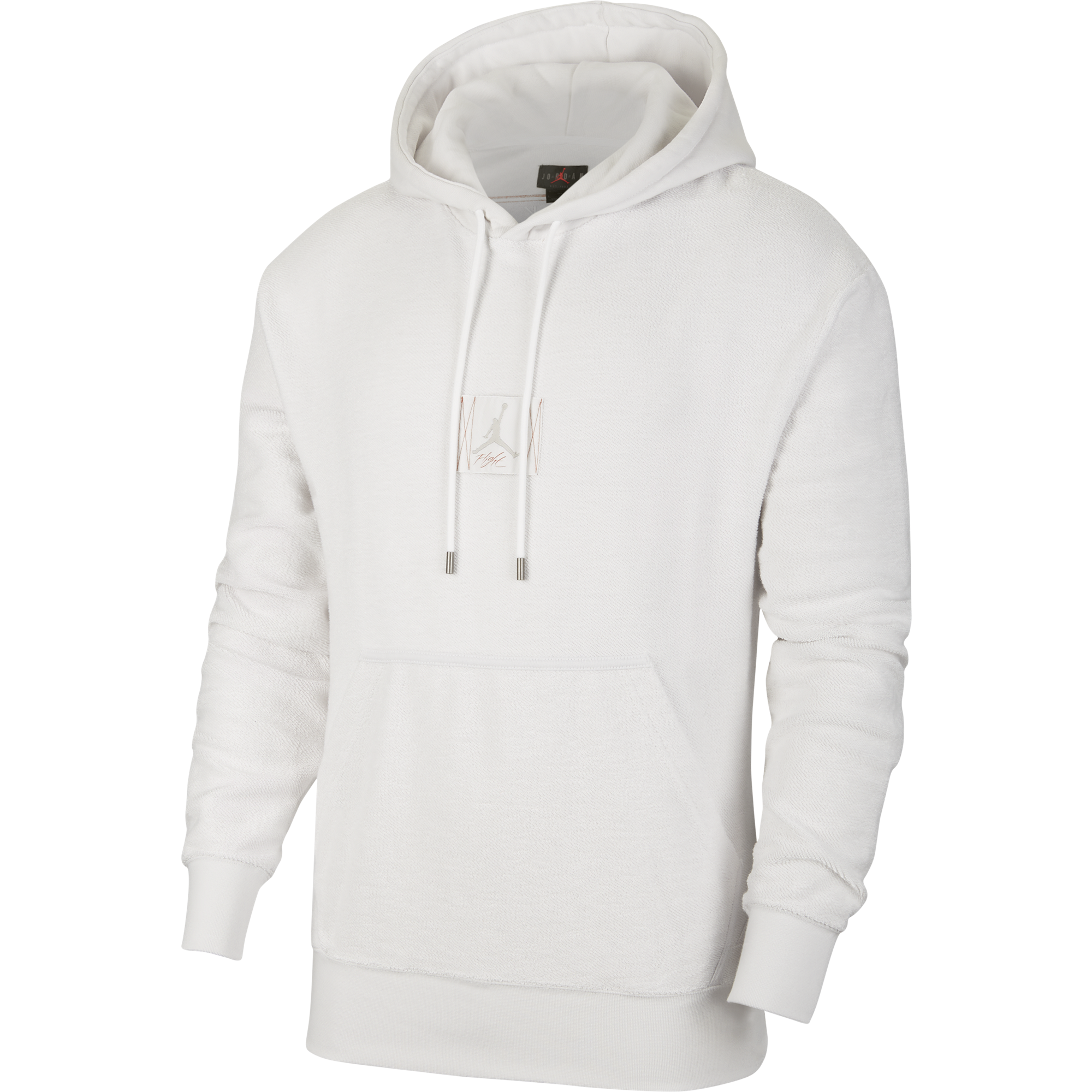 NIKE AIR JORDAN FLIGHT PULLOVER HOODIE PLATINUM TINT