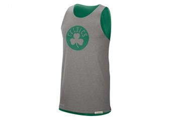 NIKE NBA BOSTON CELTICS STANDARD ISSUE REVERSIBLE TANK CLOVER