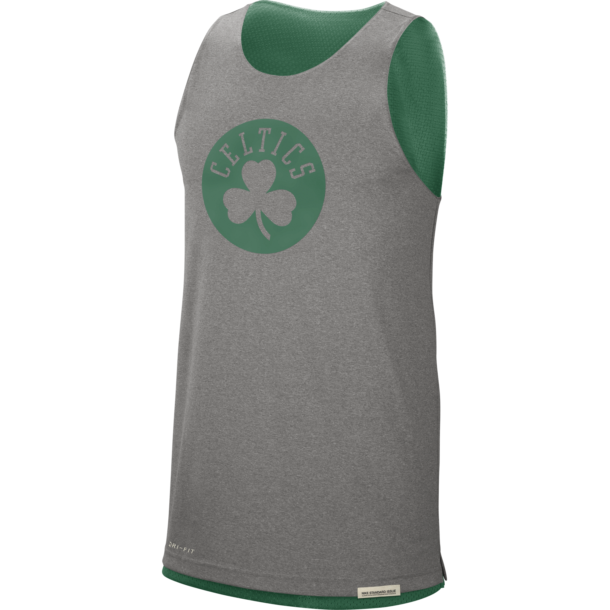 NIKE NBA BOSTON CELTICS STANDARD ISSUE REVERSIBLE TANK CLOVER