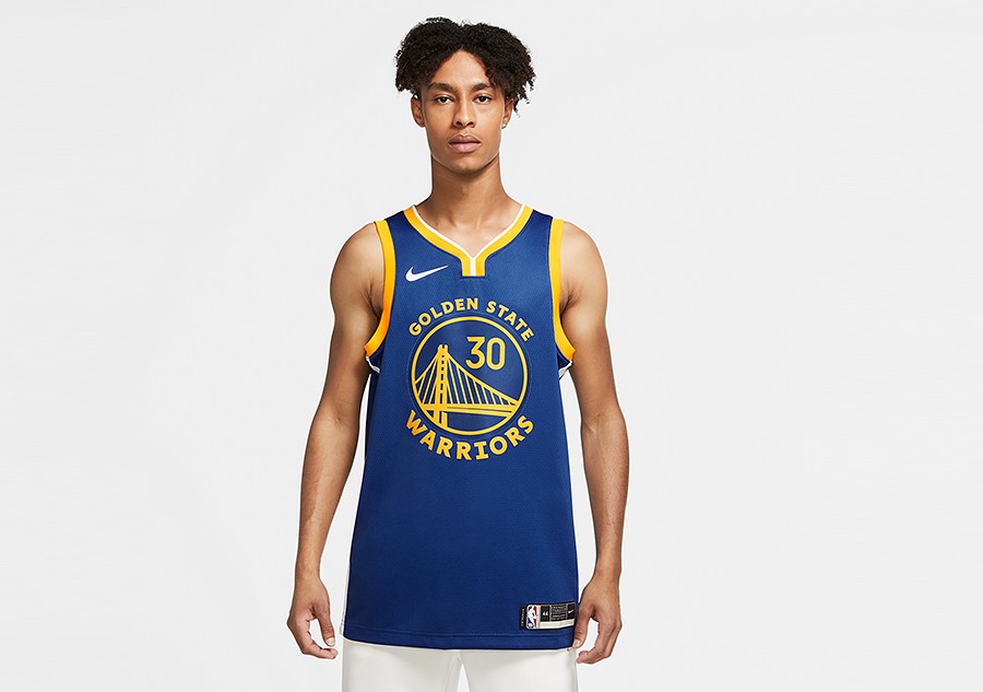 Nike Stephen Curry Golden State Warriors 2021/22 City Edition Jersey XXL 56