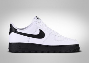 NIKE AIR FORCE 1 LOW '07 WHITE BLACK MIDSOLE