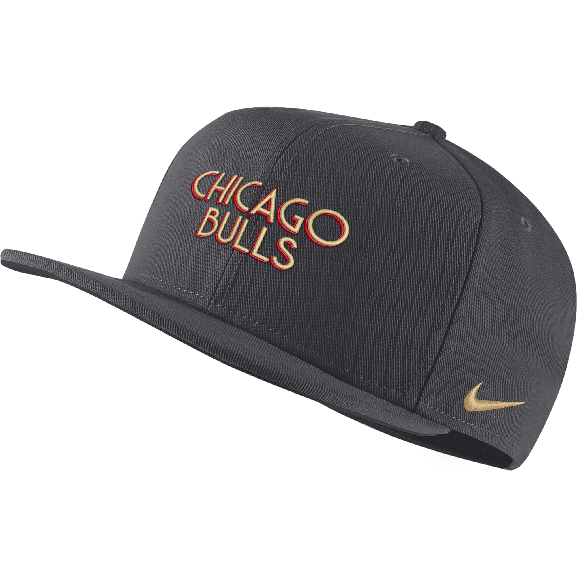 NIKE NBA CHICAGO BULLS CITY EDITION PRO CAP ANTHRACITE