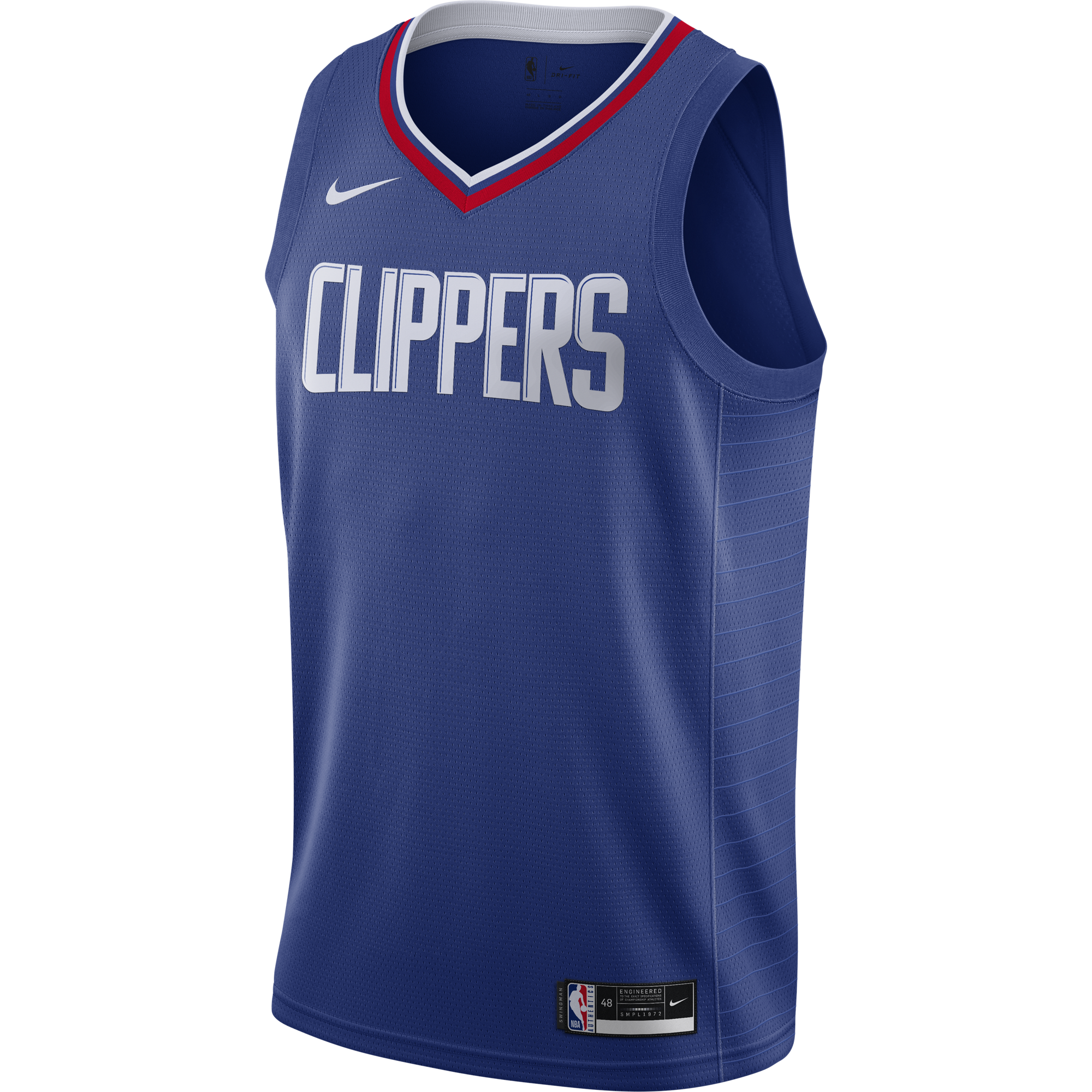 NIKE NBA LOS ANGELES CLIPPERS ICON EDITION SWINGMAN JERSEY RUSH BLUE
