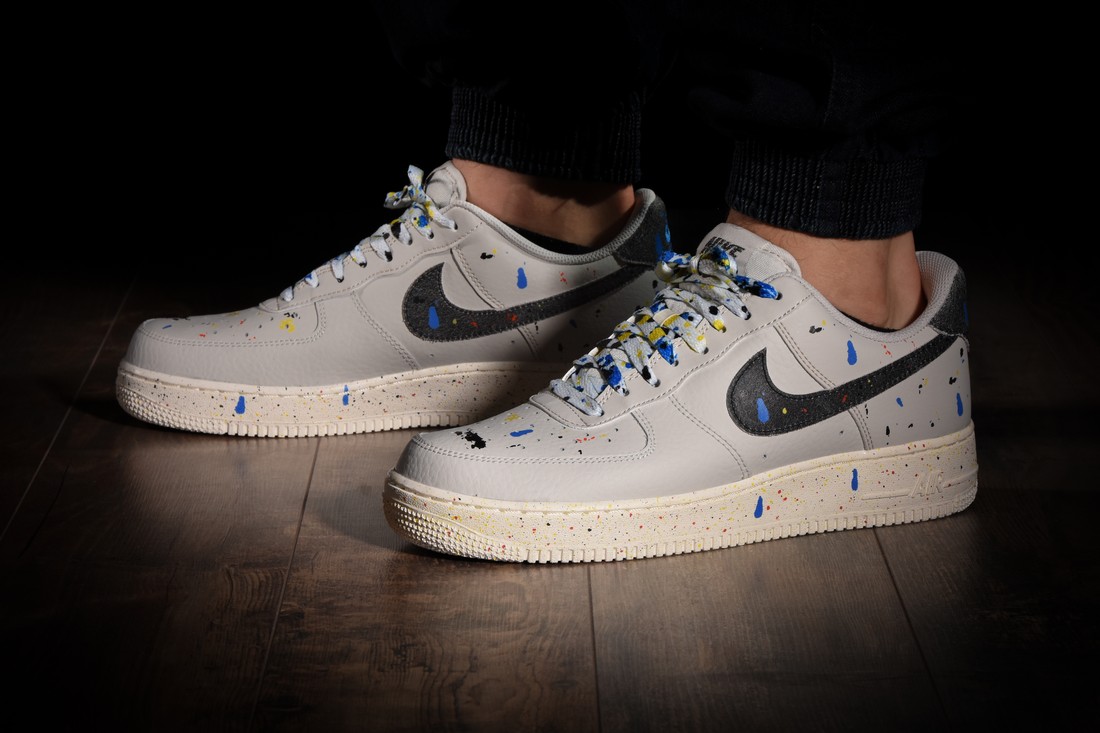 NIKE AIR FORCE 1 LOW '07 LV8 BROOKLYN PAINT SPLATTER