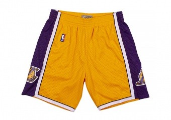 MITCHELL NESS NBA SWINGMAN SHORTS LOS ANGELES LAKERS voor 72 50