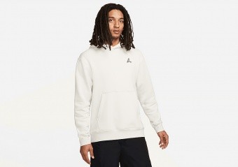 NIKE AIR JORDAN ESSENTIALS FLEECE HOODIE BEIGE