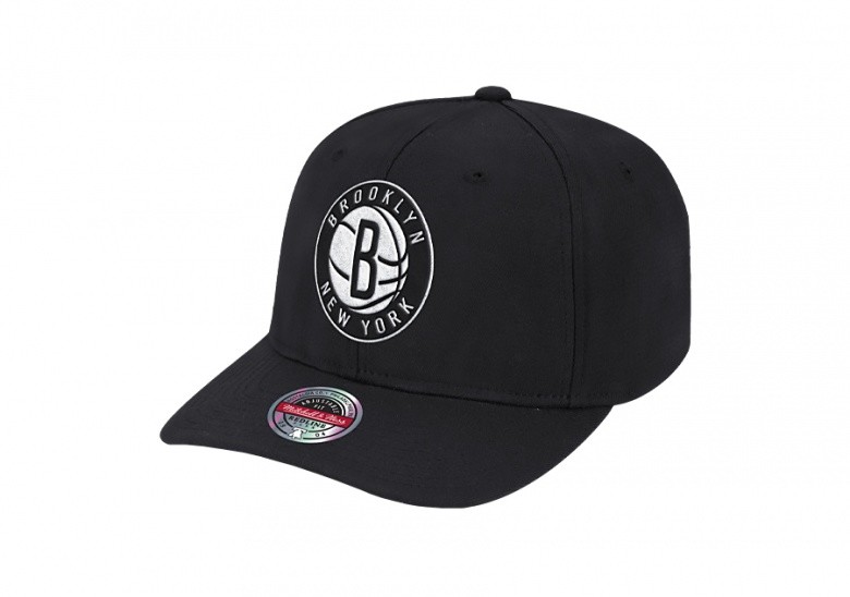 MITCHELL & NESS TEAM GROUND REDLINE SNAPBACK BROOKLYN NETS