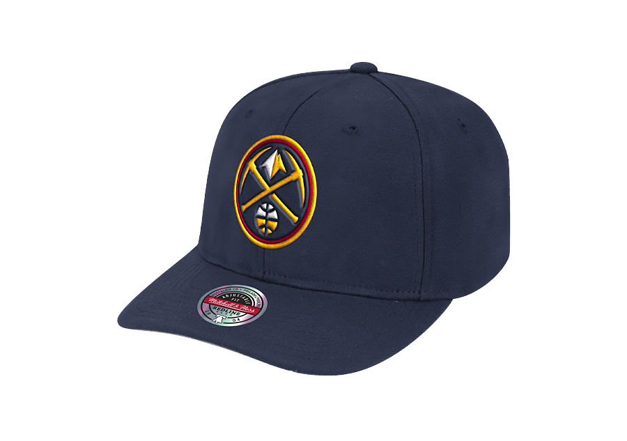 MITCHELL & NESS TEAM GROUND REDLINE SNAPBACK DENVER NUGGETS