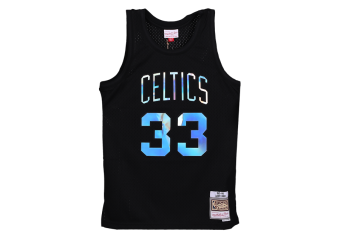 Mitchell & Ness Men's Boston Celtics Larry Bird #33 Swingman Jersey, Size: Large, Green