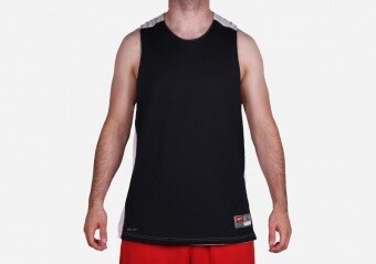 NIKE LEAGUE REVERSIBLE PRACTICE TANK BLACK