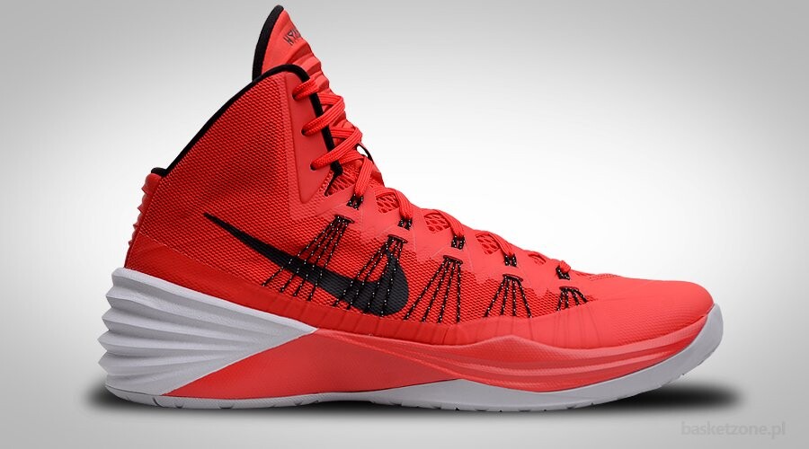 Red nike hyperdunk sales